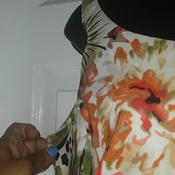 Kim Rogers, Floral dress, size 12 - Picture 4 of 6